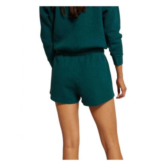 NEW PERFECTWHITETEE bonham drawstring shorts in emerald - Picture 3 of 3